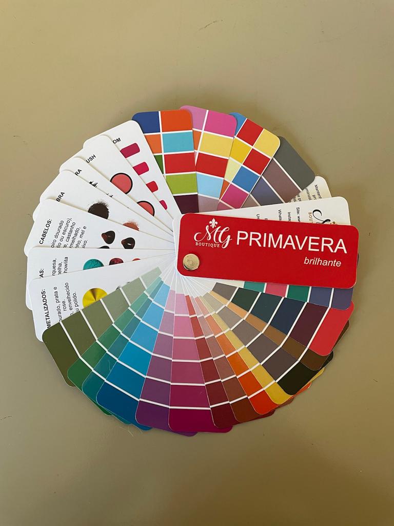 Paleta de Cores - Primavera brilhante