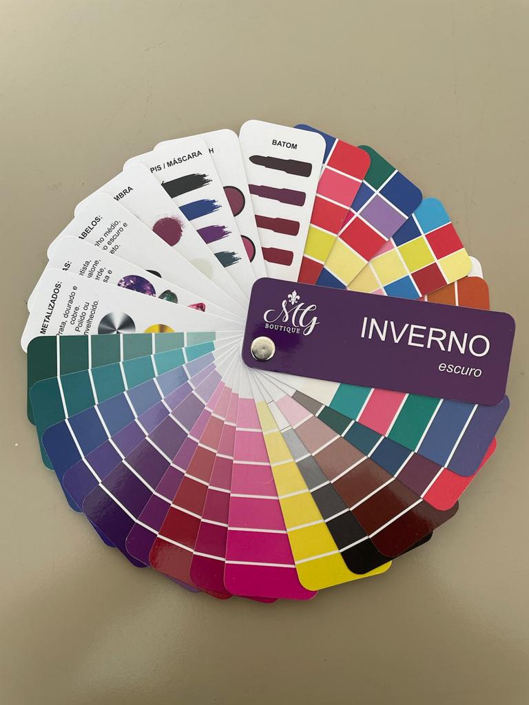 Paleta de Cores - inverno Escuro