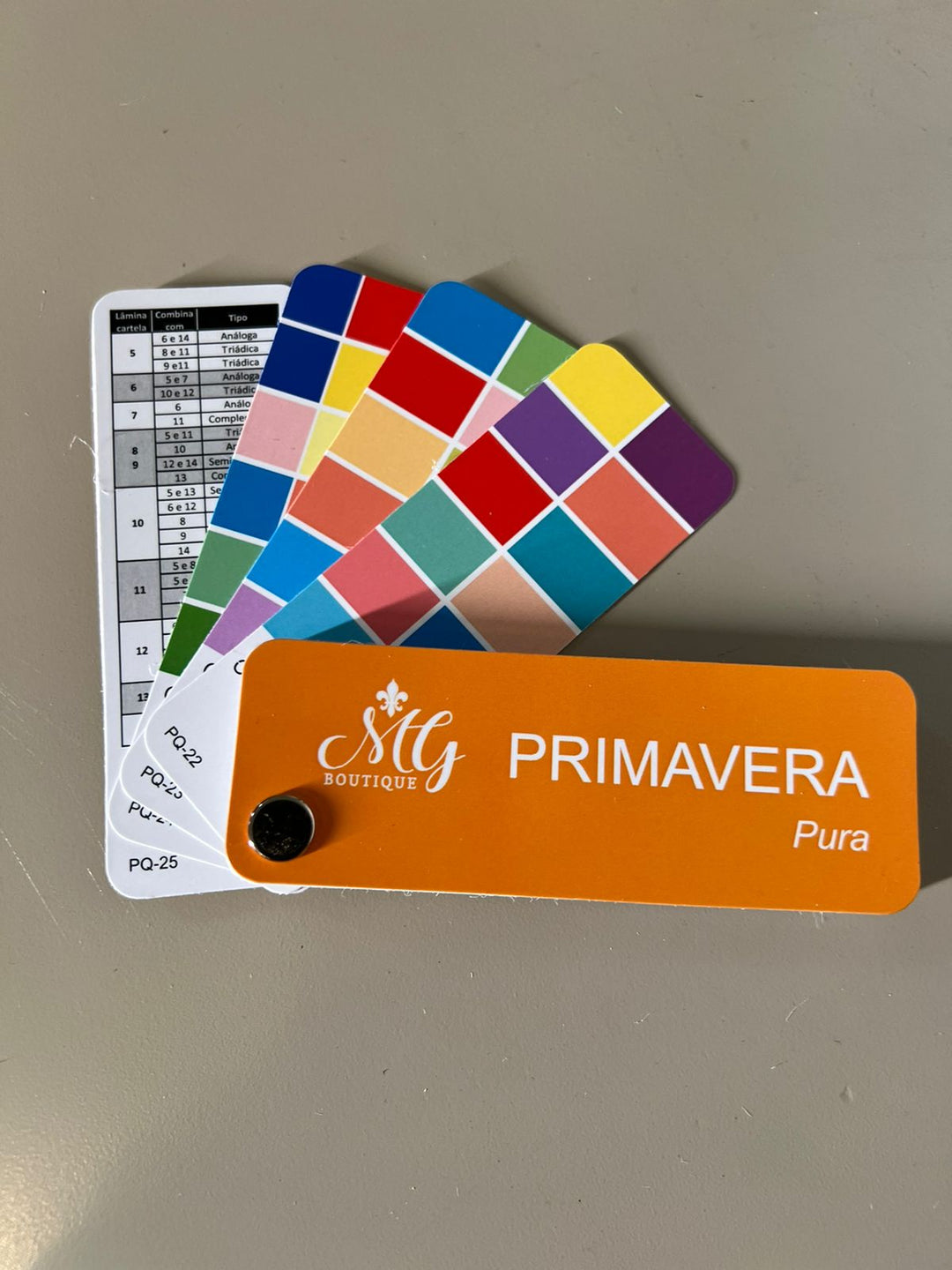 Paleta de Cores - Primavera