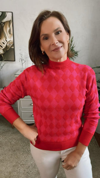 Suéter Layla - Vermelho
