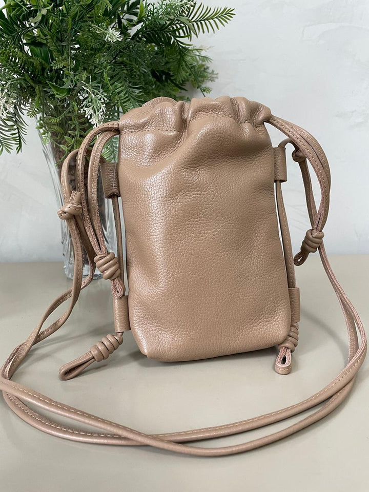 Bucket Bag Tiracolo - Nude
