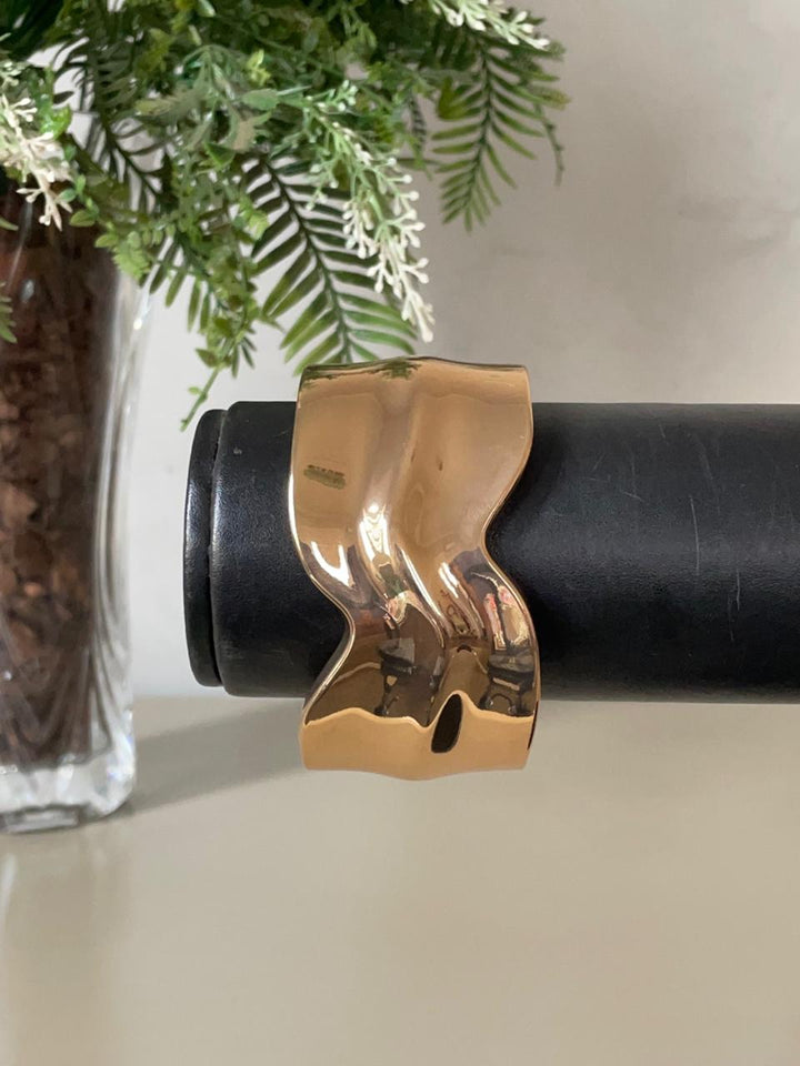 Bracelete Gabriela Orgânico - Dourado