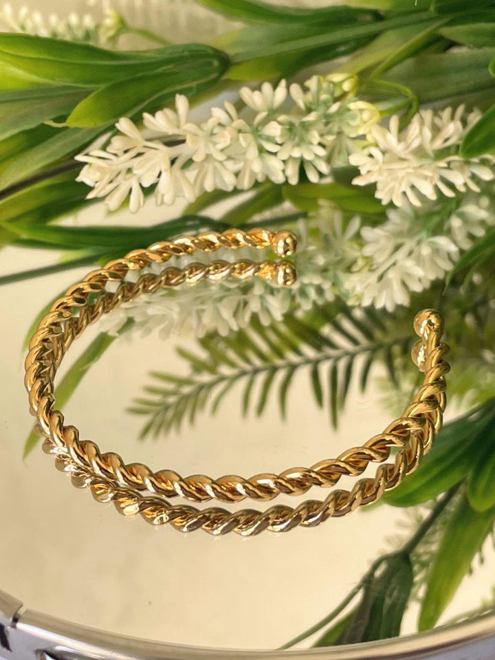 Bracelete Isis Torcido - Dourado