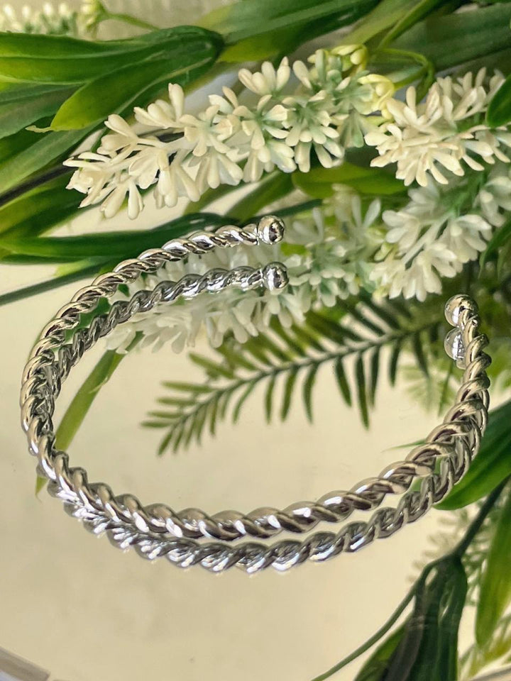 Bracelete Isis Torcido - Prateado