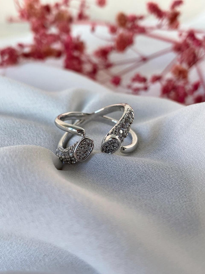 Anel Luane Zirconia - Prata