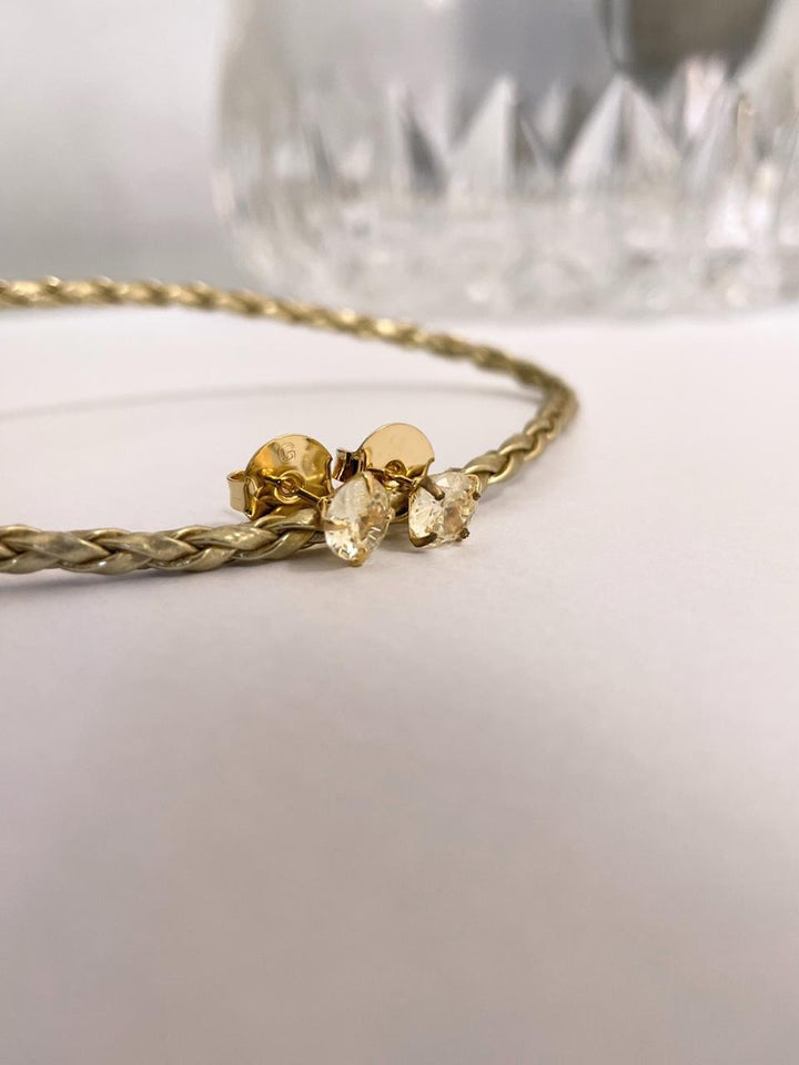 Brinco Aurora Ponto de Luz - Dourado