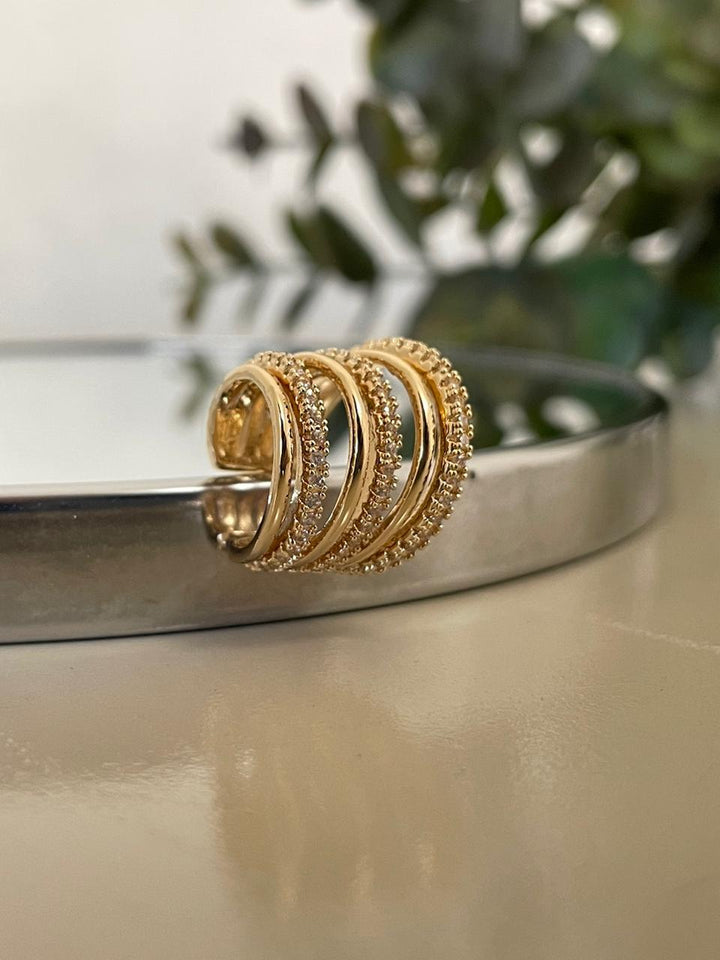 Brinco Gabi Ear cuff - Dourado