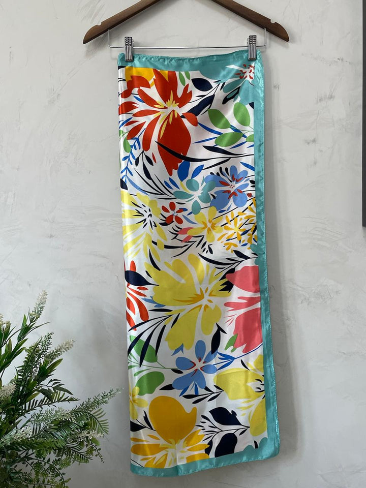 Lenço Samara Estampado - Amarelo