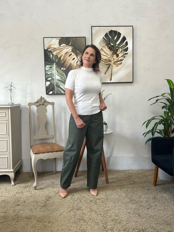 Calça Élida - Verde Musgo