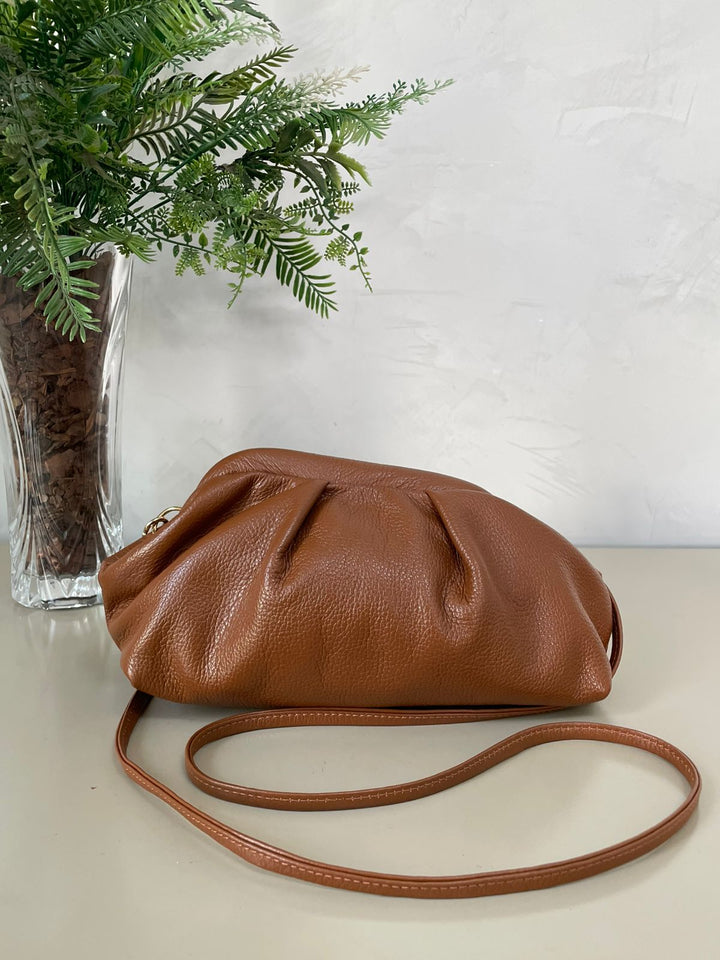Bolsa Iara em Couro - Caramelo
