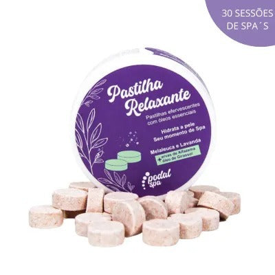 Pastilha Relaxante para Spa - 30 Unidades