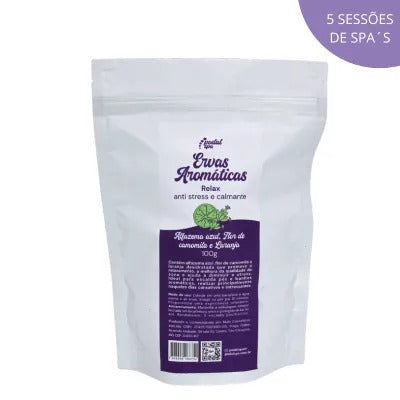 Ervas Aromáticas para Escalda Pés Podal Spa Relax