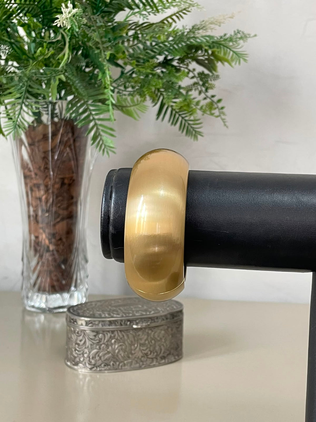 Bracelete Nádia - Dourado Fosco