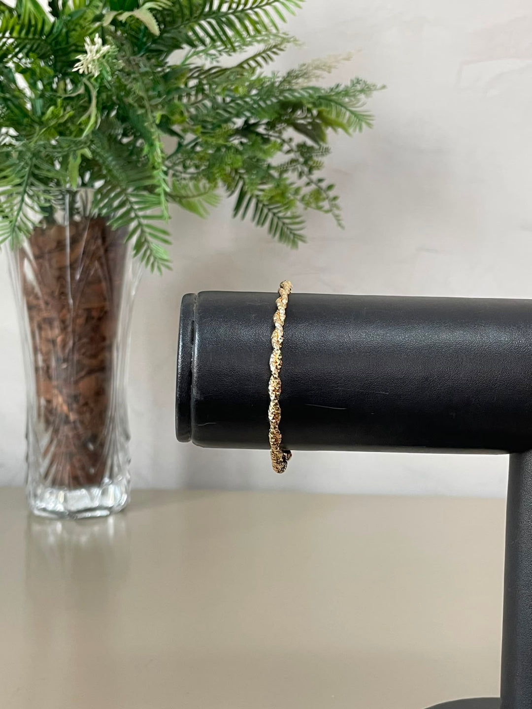 Conjunto Paula Choker e Bracelete - Dourado