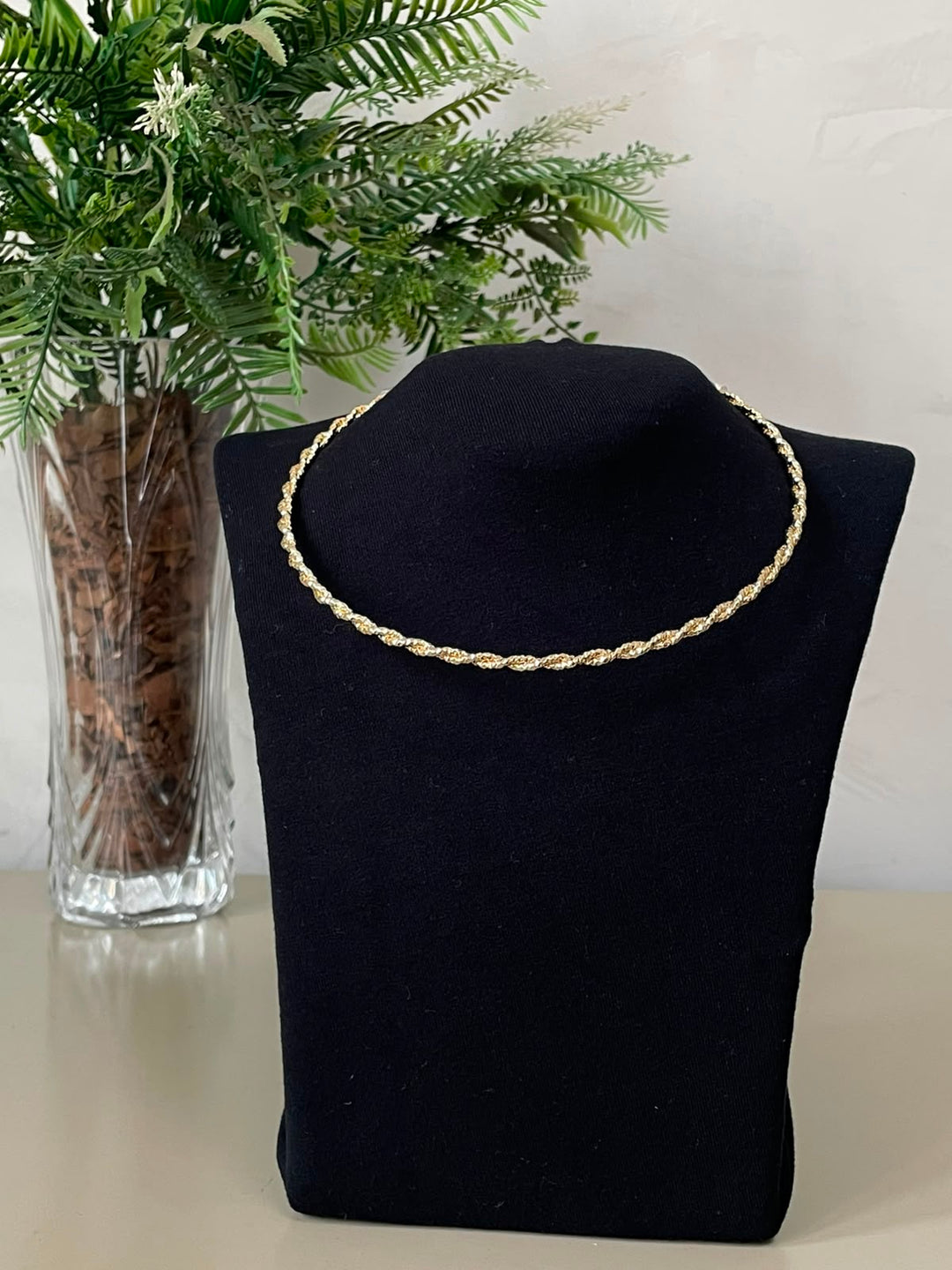 Conjunto Paula Choker e Bracelete - Dourado