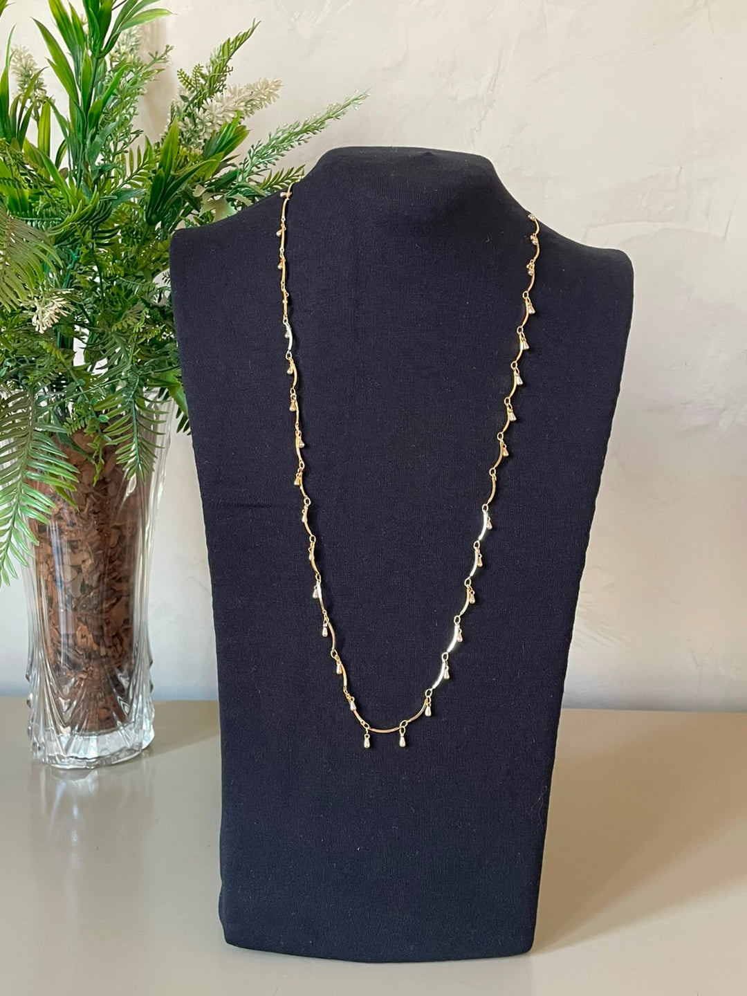 Colar Jaine Longo - Dourado