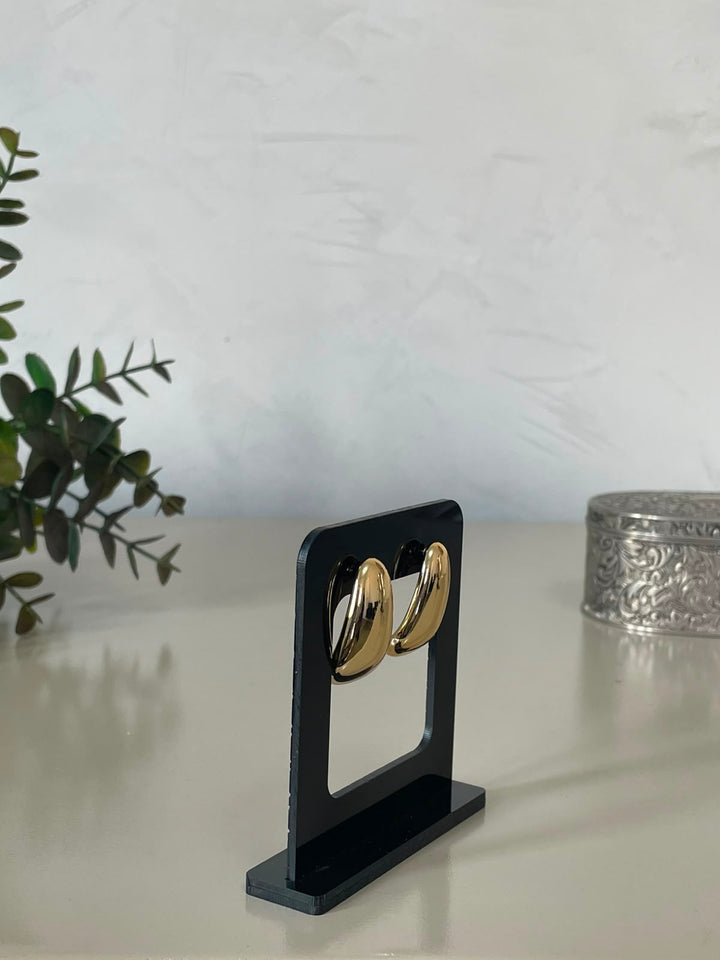 Brinco Joseane Oval - Dourado
