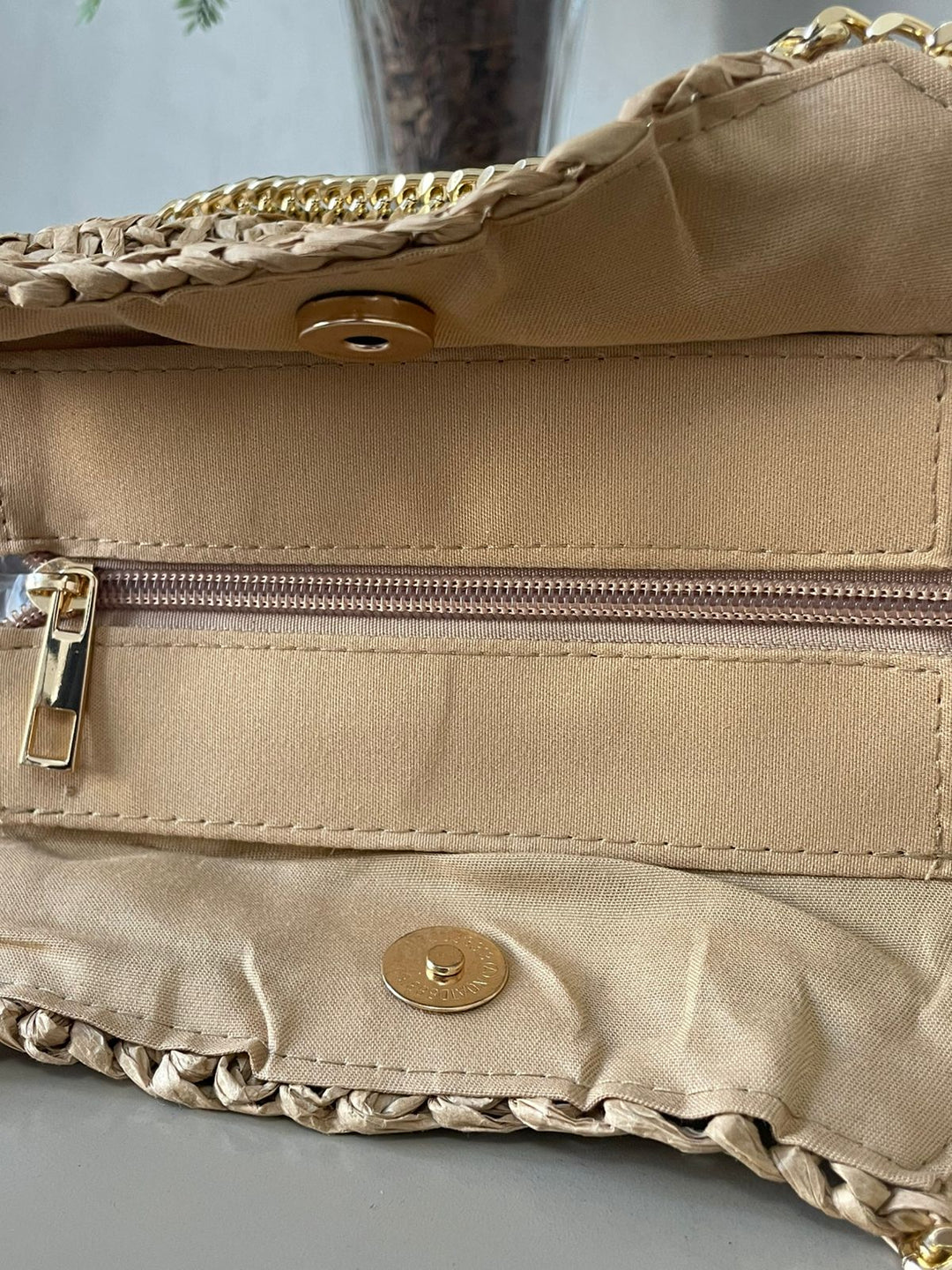 Bolsa Sandra - Palha