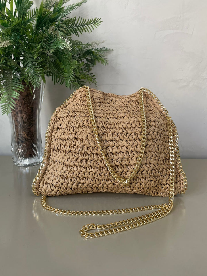 Bolsa Sandra - Palha
