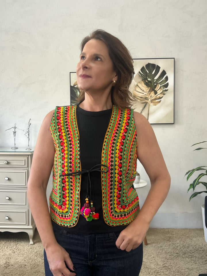Colete Jade - Multicor
