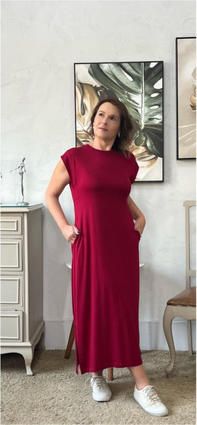 Vestido Vermelho de Viscolycra - Melina