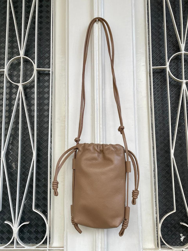 Bucket Bag Tiracolo - Nude