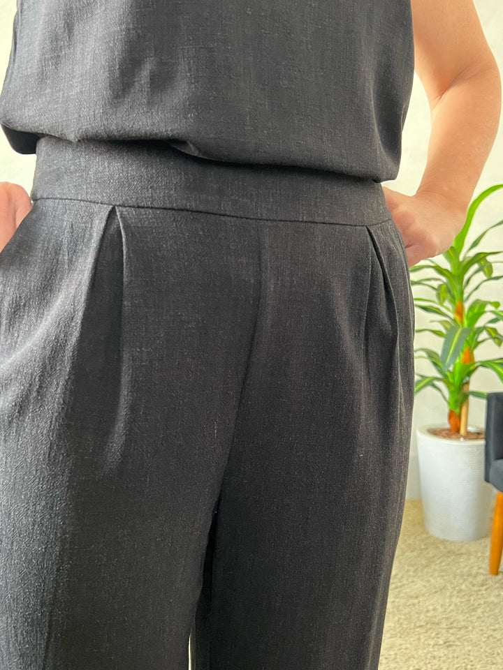 Conjunto Paloma Regata e Pantalona - Preto