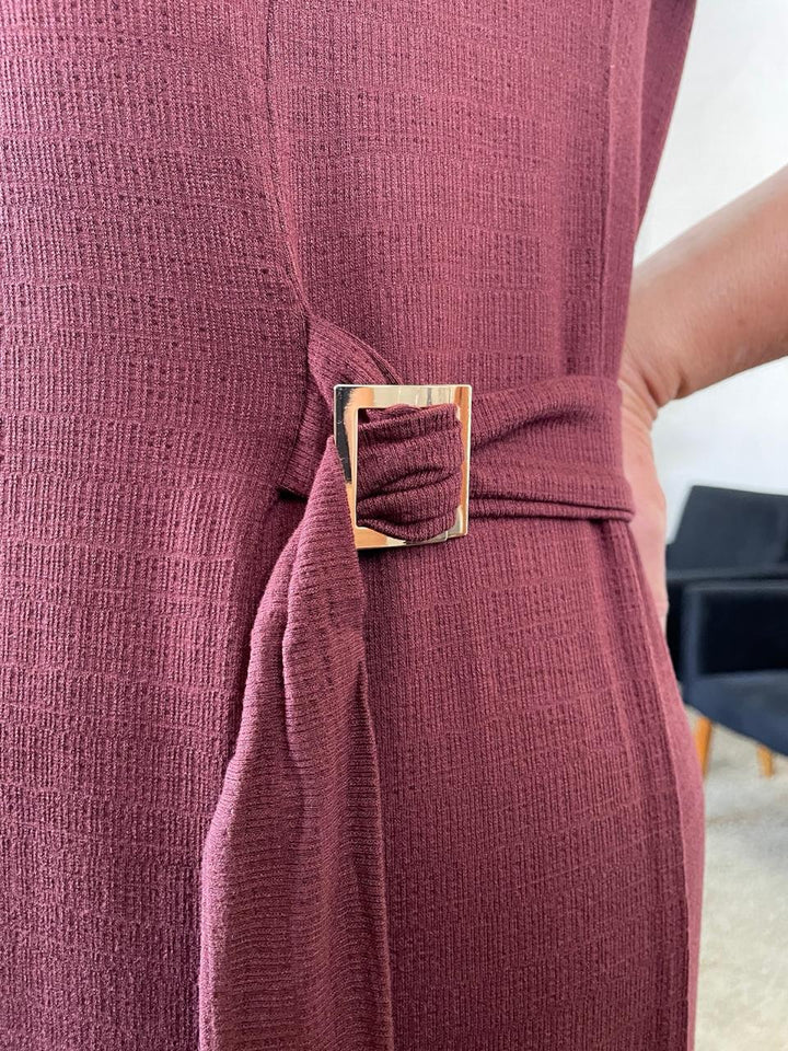 Vestido Marcela Midi - Marsala