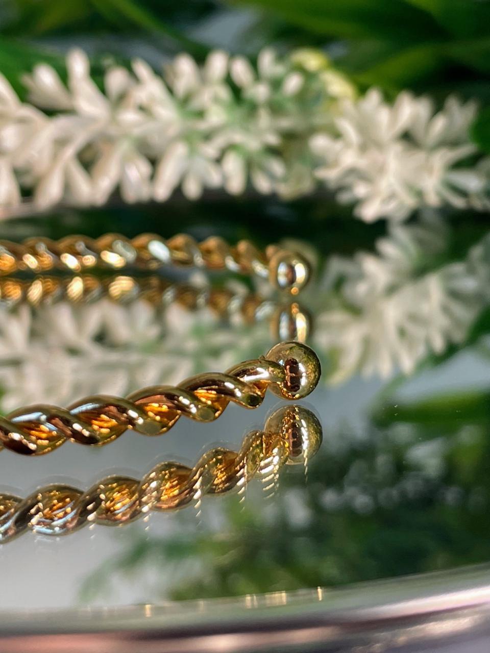 Bracelete Isis Torcido - Dourado