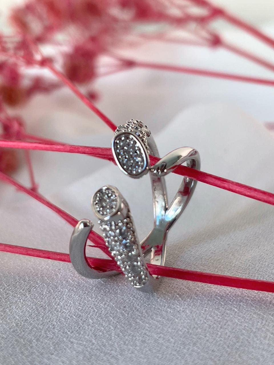 Anel Luane Zirconia - Prata