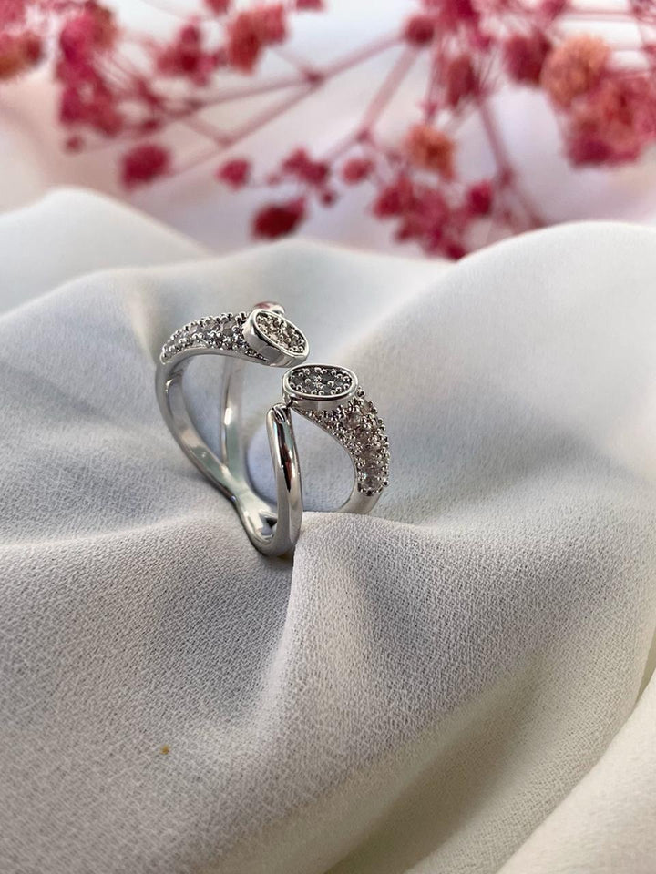 Anel Luane Zirconia - Prata