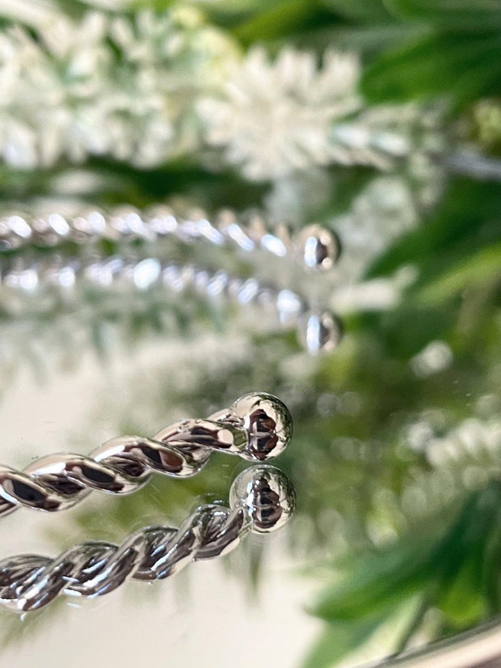 Bracelete Isis Torcido - Prateado