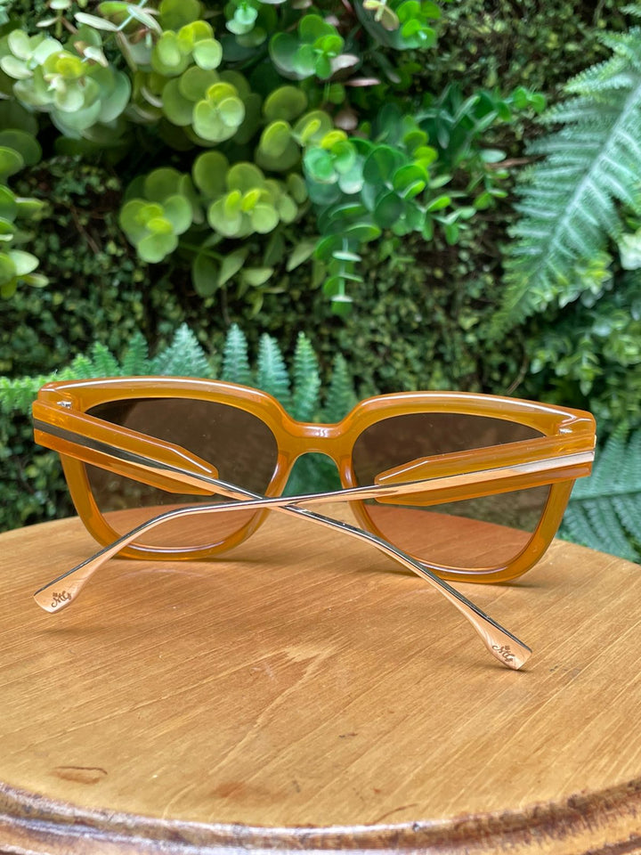 Óculos Lívia Sol - Marrom