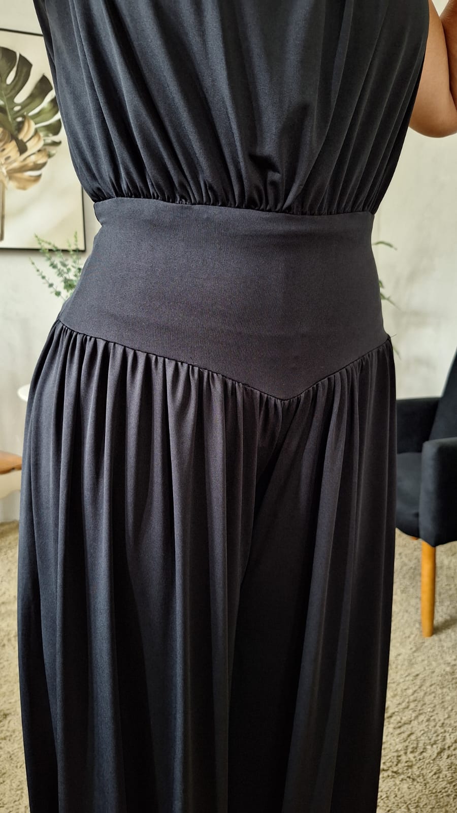 Macacão Melissa Longo - Preto