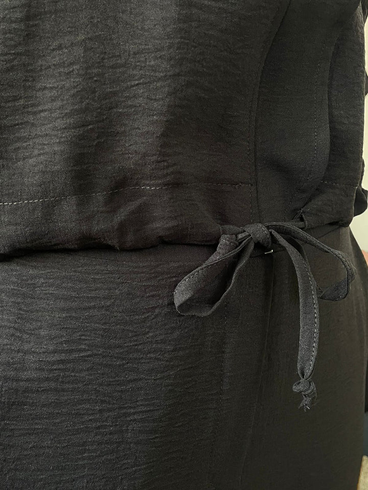 Conjunto Nina Calça e Jaqueta - Preto