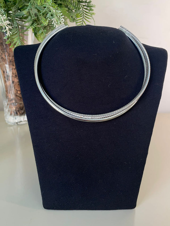 Conjunto Suzy Choker e Brinco - Prata