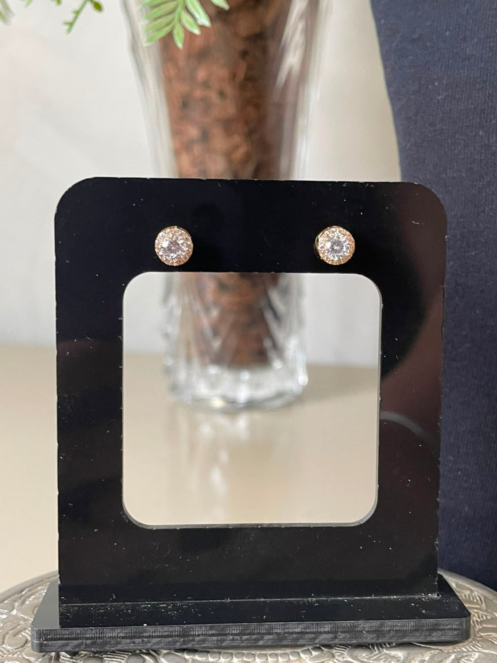 Conjunto Eloá  Colar e Brinco - Dourado