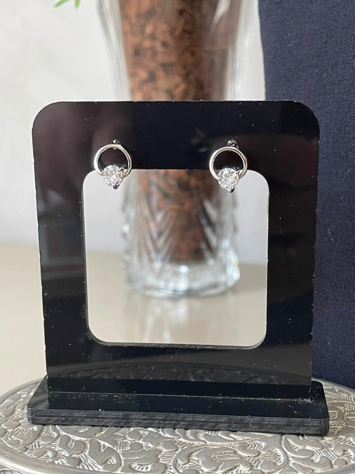 Conjunto Eloá Colar e Brinco - Prata