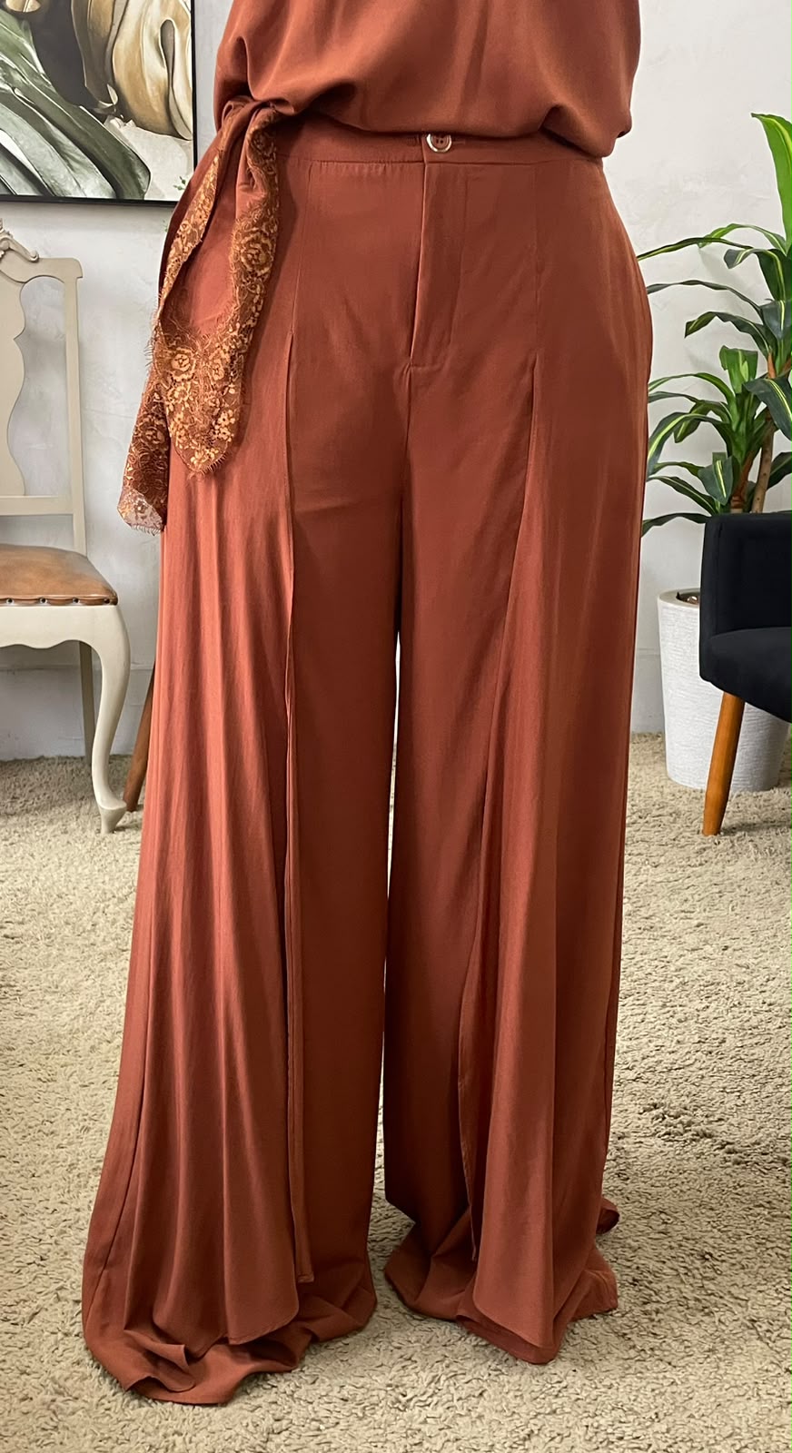 Conjunto Amanda - Marrom